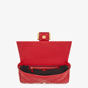 Fendi Baguette Large Red Leather Bag 8BR771 A72V F17U7 - thumb-4