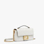 Fendi Baguette Chain Midi White nappa leather bag 8BR793AH9CF15AO - thumb-2