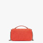 Fendi Baguette Chain Midi Red FF fabric bag 8BR793AHW5F1F2I - thumb-3