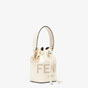 Fendi Mon Tresor White Leather Mini Bag 8BS010 AC9L F0K7E - thumb-3