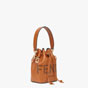 Fendi Mon Tresor Brown leather minibag 8BS010AC9LF0QVK - thumb-2