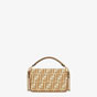 Fendi Baguette Mini Beige FF jacquard fabric bag 8BS017AOVFF1PIQ - thumb-3