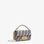 Fendi Baguette Mini Blue FF jacquard fabric bag 8BS017AOVFF1PIR - thumb-2