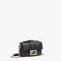 Fendi Mini Baguette Chain Black Nappa Leather Bag 8BS045 ACNX F15ZW - thumb-2