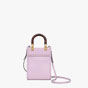Fendi Mini Sunshine Shopper Leather Purple 8BS051ABVLF1HOV - thumb-3