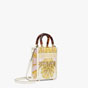 Fendi Mini Sunshine Shopper Fendace Printed bag 8BS051AKMUF1HZC - thumb-2