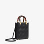 Fendi Mini Sunshine Shopper Black mini bag 8BS051AMCIF0KUR - thumb-2