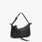 Simply Fendi Mini Black leather mini-bag 8BS097AS7AF1QD0 - thumb-2