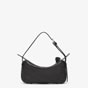 Simply Fendi Mini Black leather mini-bag 8BS097AS7AF1QD0 - thumb-3