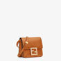Fendi Fab Brown Leather Bag 8BT325 AAIW F0QVK - thumb-2