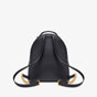 Fendi Mini Backpack Black leather FF backpack 8BZ038 A72V F15ZW - thumb-3