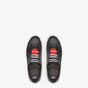 Fendi Signature Black Leather Slip Ons 8E6592 3S0 F09IQ - thumb-2
