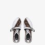 Fendi Sneakers White Fabric Sneakers 8E6701 A5JF F1BPW - thumb-2