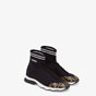 Fendi Sneakers Black Fabric Sneakers 8T6835 A622 F15EJ - thumb-2
