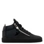 Giuseppe Zanotti double high Black calf mid-top sneaker RM80072003 - thumb-2