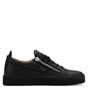 Giuseppe Zanotti frankie Black leather low-top sneaker RU70000051 - thumb-2