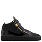 Giuseppe Zanotti kriss Black calfskin sneaker RU70009015 - thumb-2