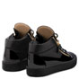 Giuseppe Zanotti kriss Black calfskin sneaker RU70009015 - thumb-3