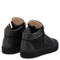 Giuseppe Zanotti doris Black suede mid-top sneaker RU70026001 - thumb-3
