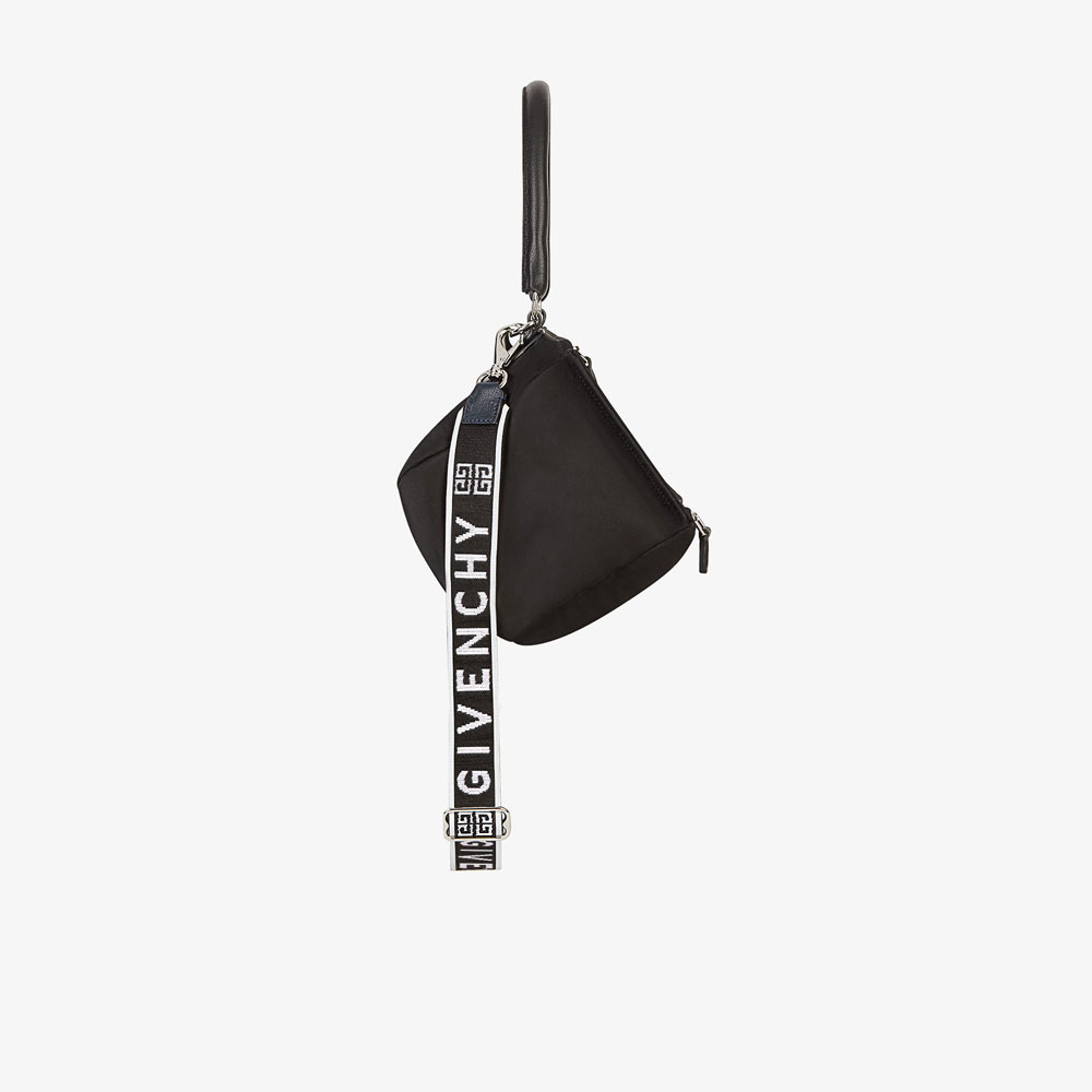 Givenchy 4G small Pandora bag in nylon BB500AB06B-001 - Photo-5
