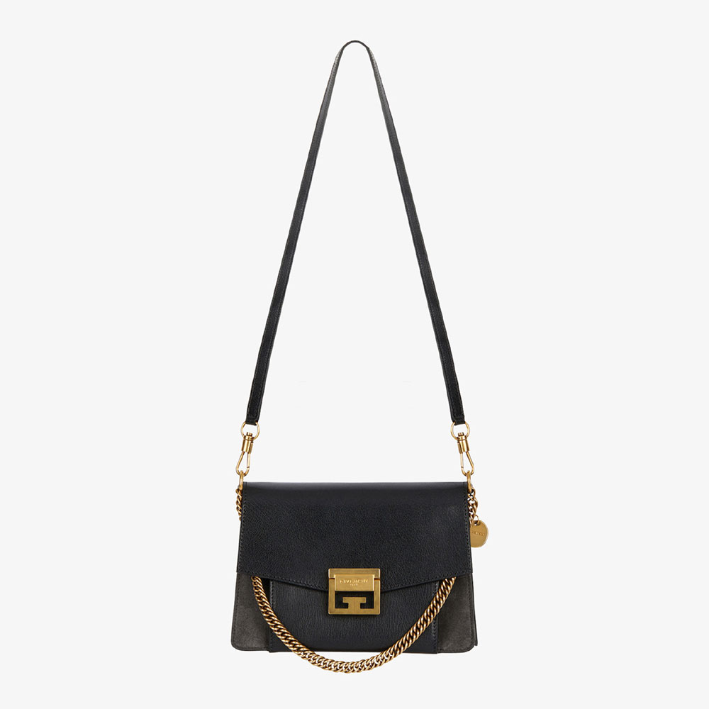 Givenchy Small GV3 bag in leather and suede BB501CB033-002