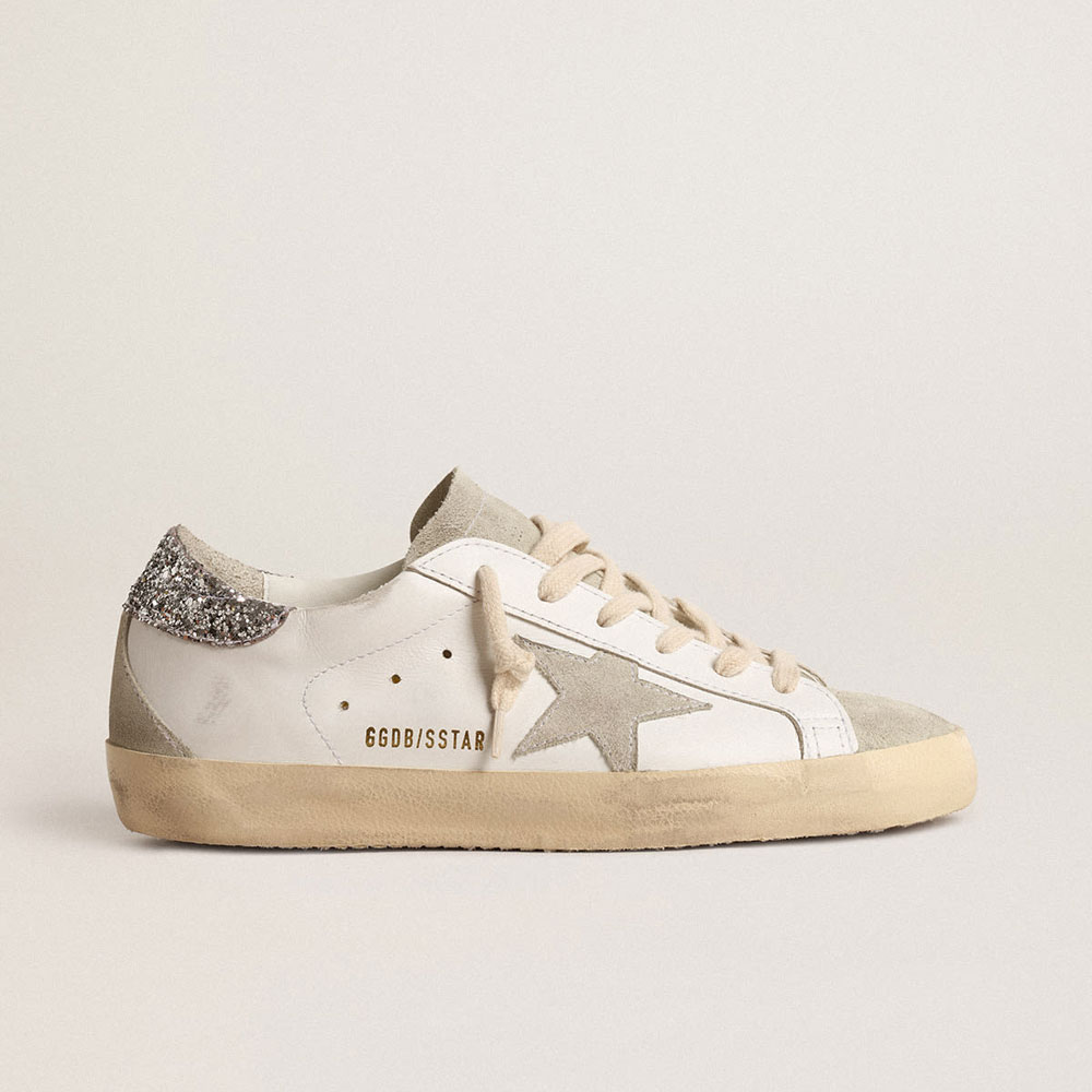 Golden Goose Super-Star with gray star GWF00102 F004712 10273