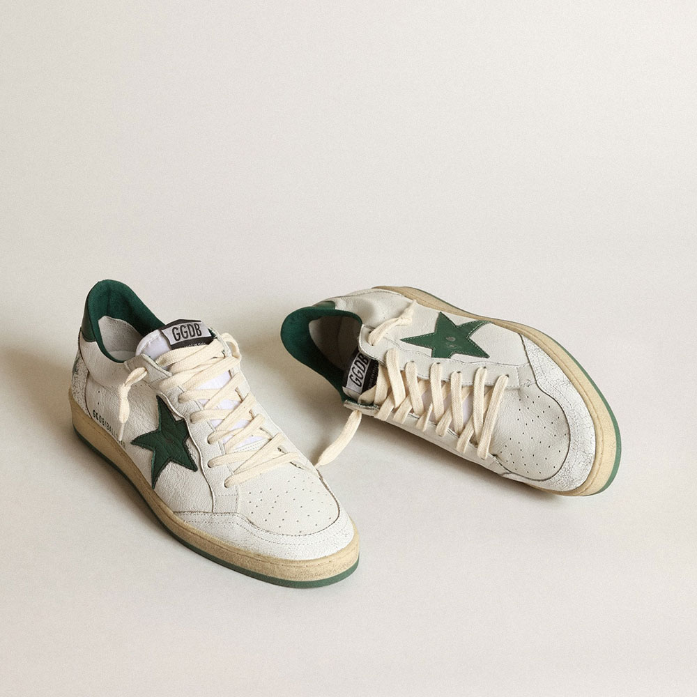 GGDB Ball Star in white nappa leather GWF00117 F000325 10502 - Photo-2