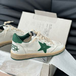 Golden Goose Ball Star Wishes In White Nappa Leather GWF00117 F005821 10361