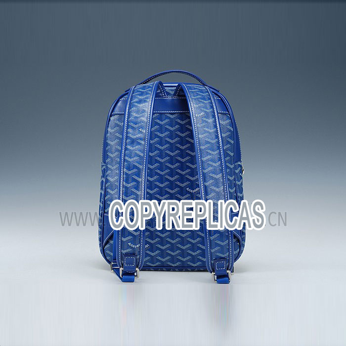 Goyard Chevron Blue Backpack GOY10861 - Photo-2