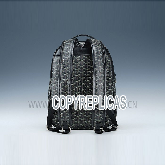 Goyard Chevron Black Backpack GOY10865 - Photo-2