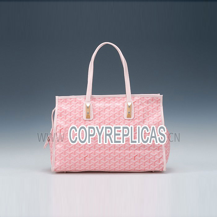Goyard Sac Marquises Zippered Pink Tote Bag GOY10866 - Photo-2
