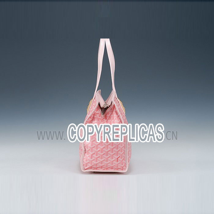 Goyard Sac Marquises Zippered Pink Tote Bag GOY10866 - Photo-3