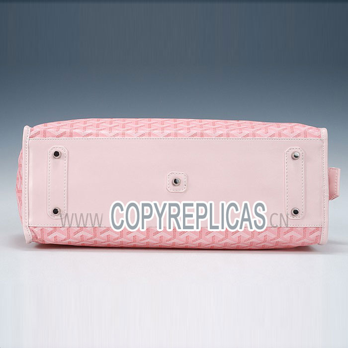 Goyard Sac Marquises Zippered Pink Tote Bag GOY10866 - Photo-4