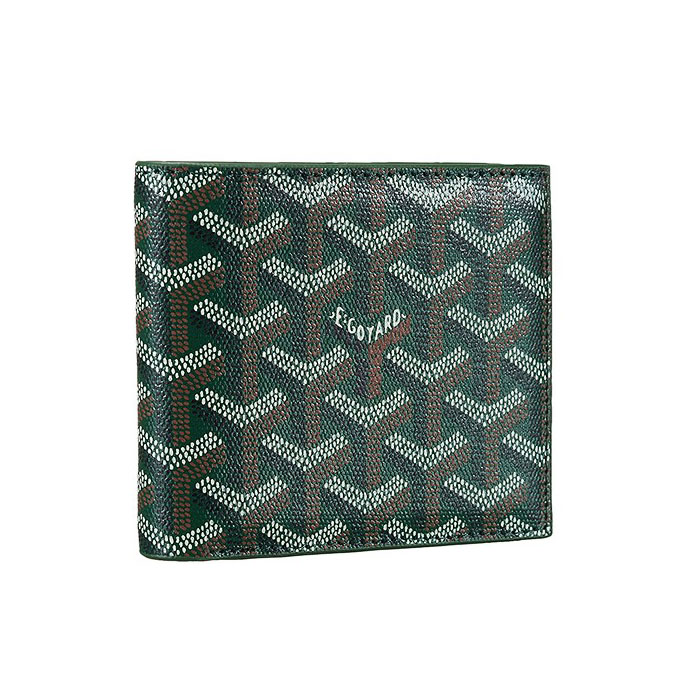 Goyard Victoire green wallet GOY5479