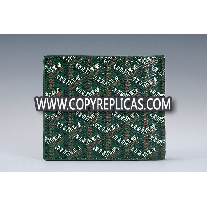 Goyard Victoire green wallet GOY5479 - Photo-2