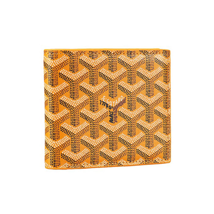 Goyard Victoire yellow wallet GOY5486