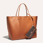 Goyard Anjou GM Bag in Black Tan ANJOUSGMLCG03TY01P