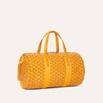 Goyard Barrel 40 Sports Bag in Yellow BARREL040TY08CL08P