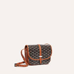Goyard Belvedere PM Bag in Black Tan BELVE3PMLTY01CG03P