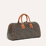 Goyard Boston 45 Bag in Black Tan BOSTON045TY01CL03P
