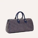 Goyard Boston 45 Bag in Navy Blue BOSTON045TY12CL12P
