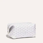 Goyard Bowling 25 Toiletry Bag in White BOWLIN025TY50CL50P