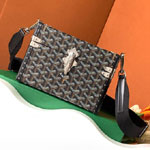 Goyard Cassette Trunk Bag in Black CASSETPMLTY01CL01P
