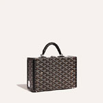 Goyard Grand Hotel Trunk Bag in Black GHOTELPMLTY01CL01P