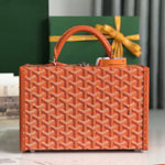 Goyard Grand Hotel Trunk Bag in Orange GHOTELPMLTY07CL07P