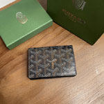Goyard Malesherbes Card Wallet in Black MALESHPMLTY01CL01X