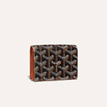 Goyard Malesherbes Card Wallet in Black Tan MALESHPMLTY01CL03X