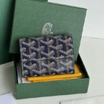 Goyard Marigny Wallet in Navy Blue MARIGNPMLTY12CL12P