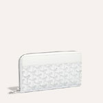Goyard Matignon GM Wallet in White MATIG2GMLTY50CL50P