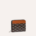 Goyard Matignon PM Wallet in Black Tan MATIGNPMLTY01CL03P